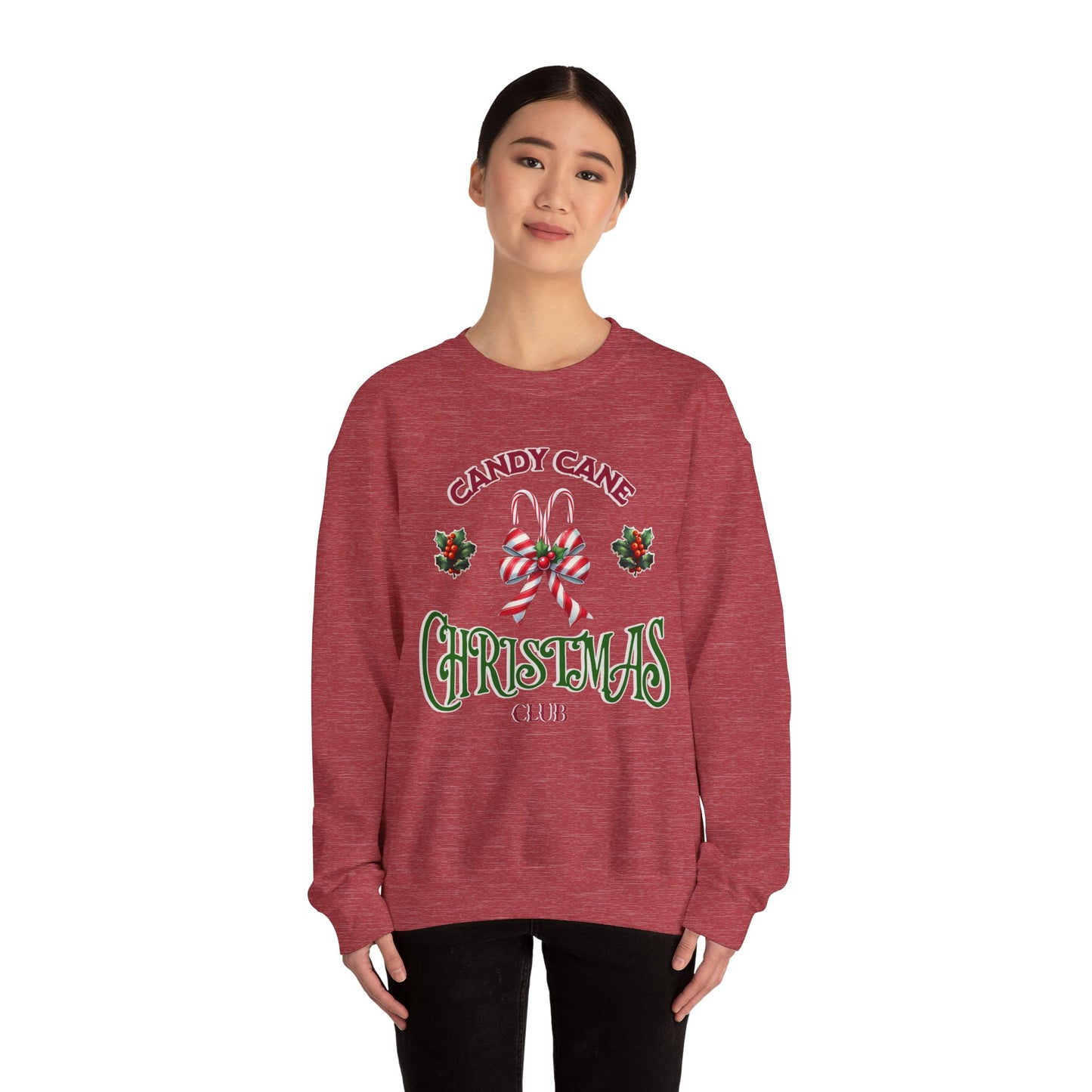 Candy Cane Christmas Club Sweatshirt