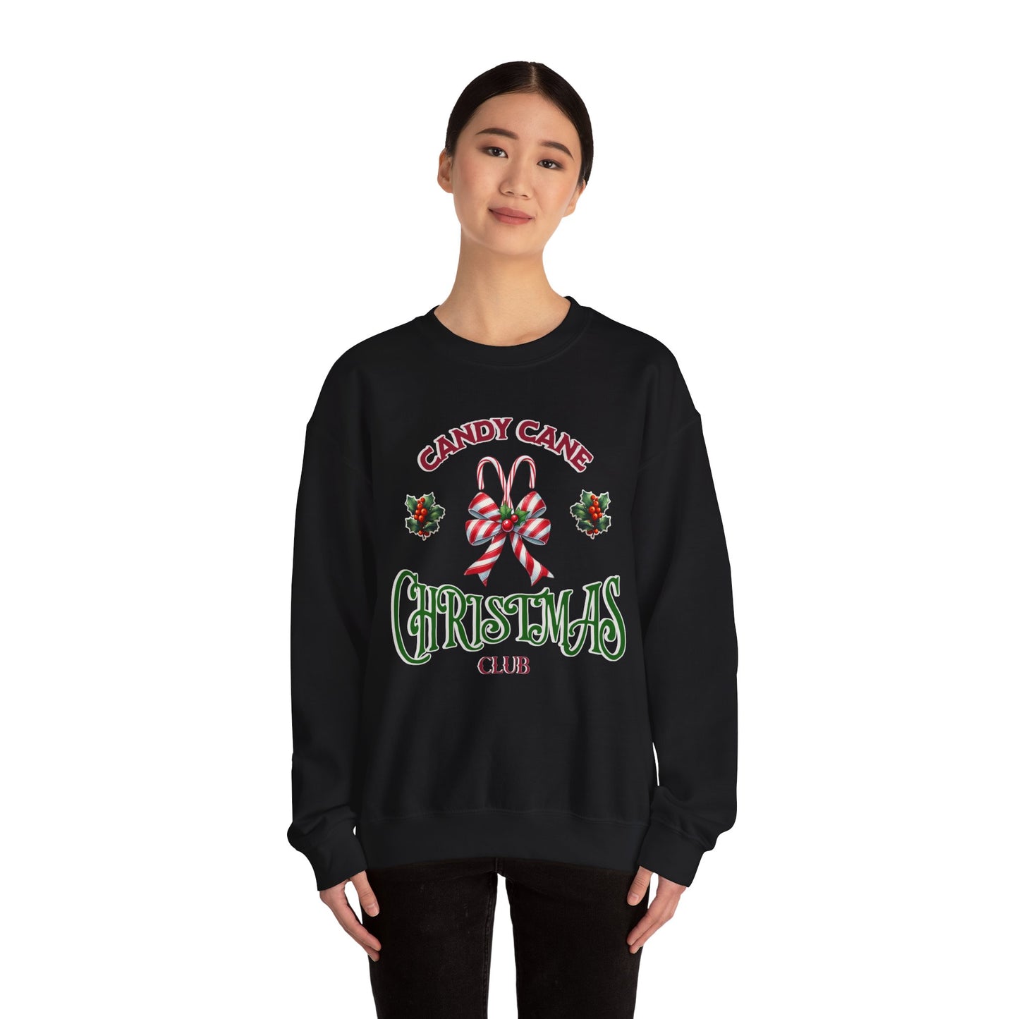 Candy Cane Christmas Club Sweatshirt