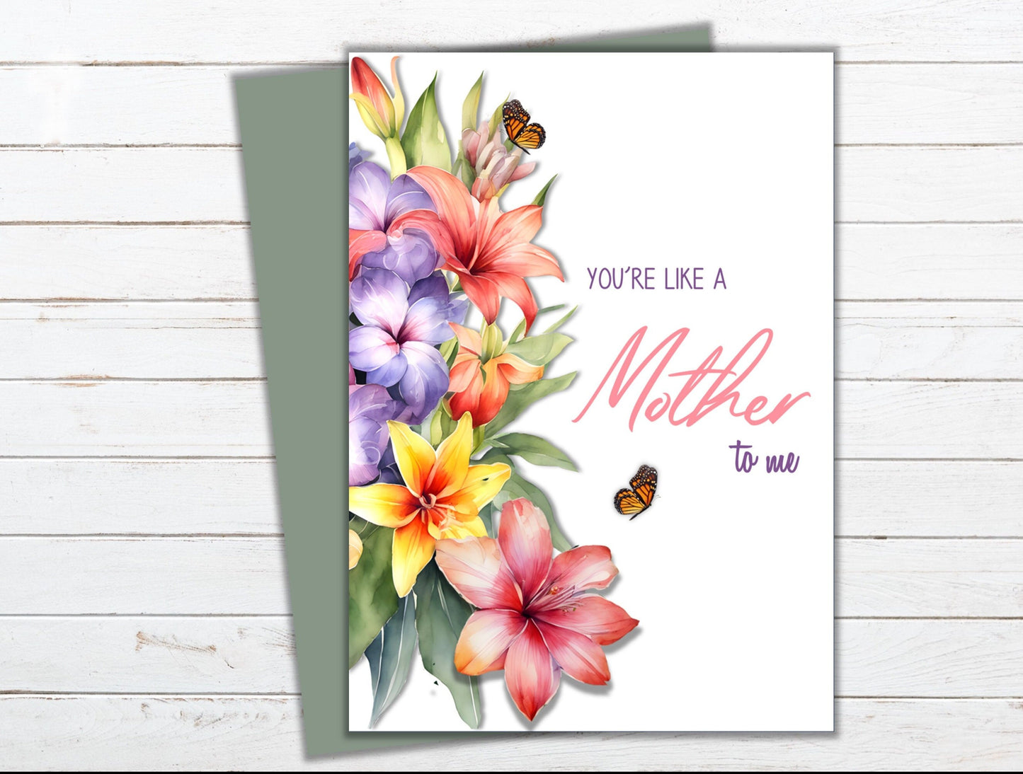 Like a Mother to Me - Mother's Day Card