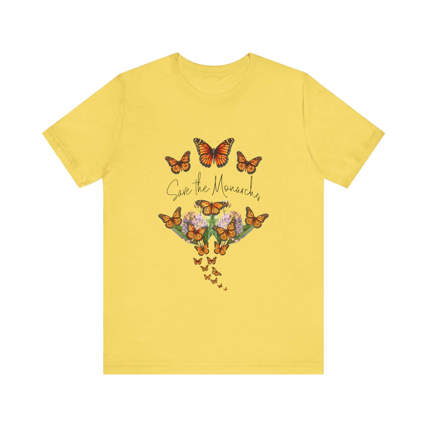 Monarch Butterfly Awareness Tee, Save the Monarchs Shirt, Plant Milkweed Tshirt, Endangered Species Awareness Top, Butterfly Lover Gift