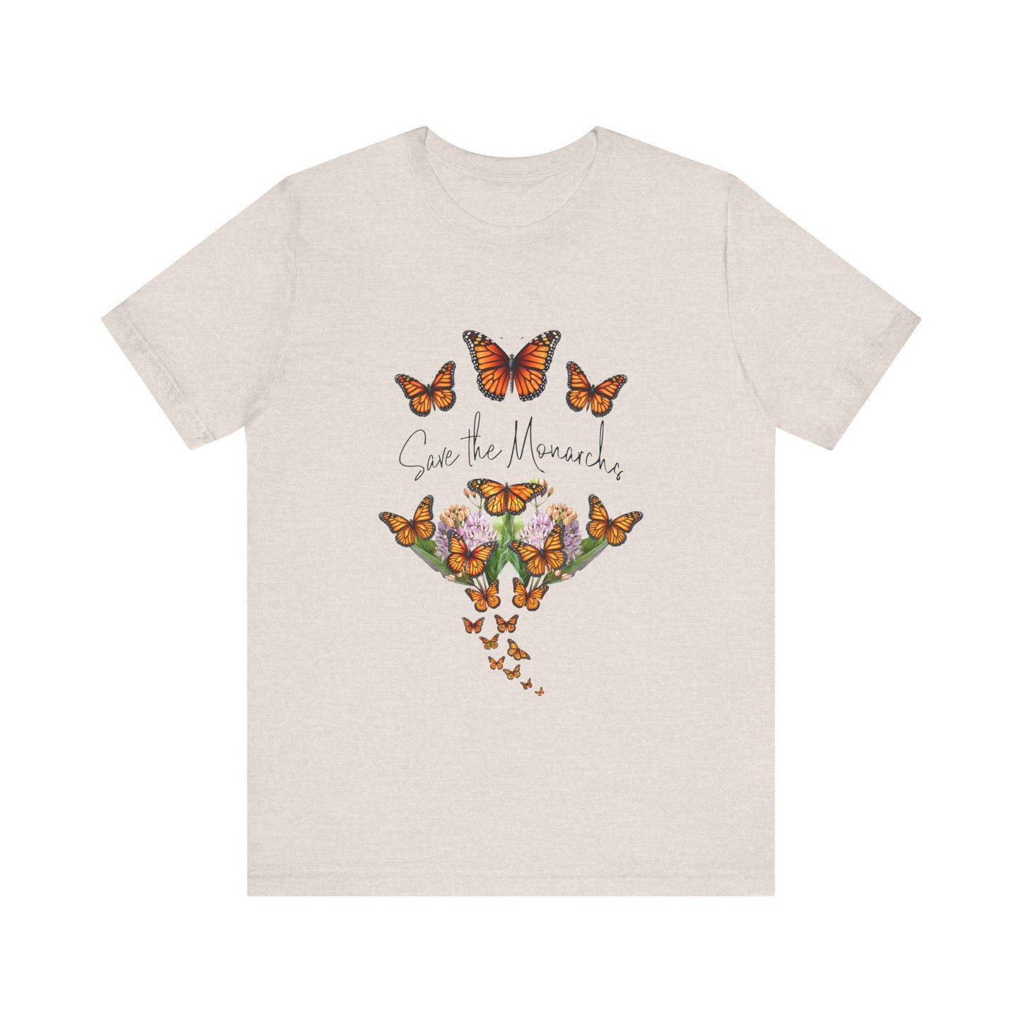 Monarch Butterfly Awareness Tee, Save the Monarchs Shirt, Plant Milkweed Tshirt, Endangered Species Awareness Top, Butterfly Lover Gift