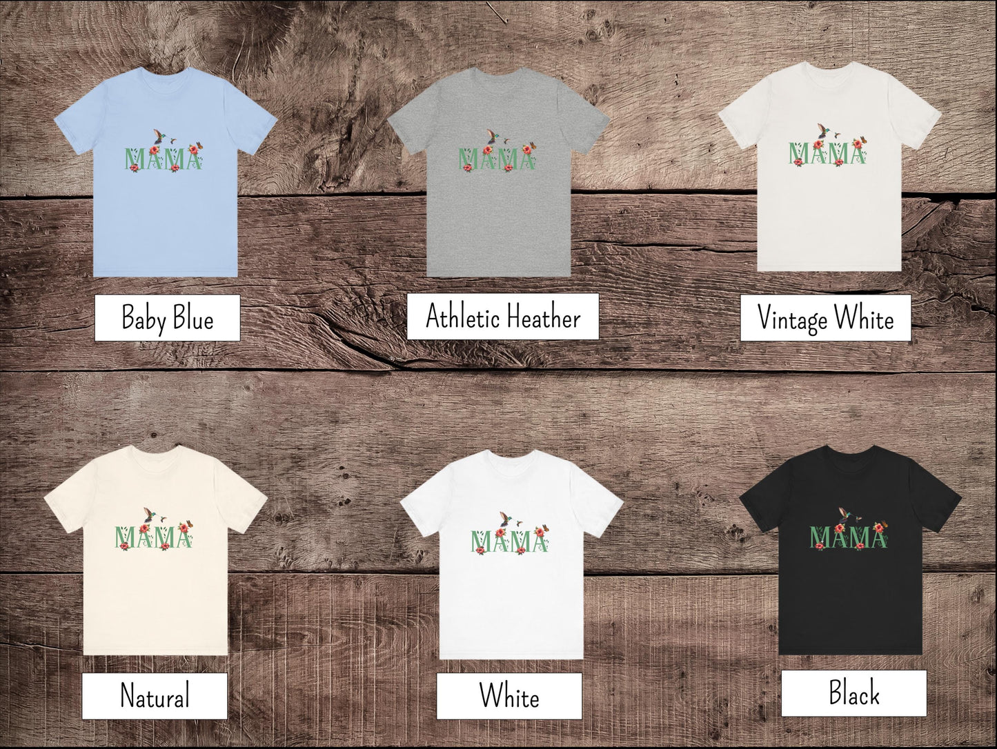 Botanical T-shirt for Mothers, Mother Gift