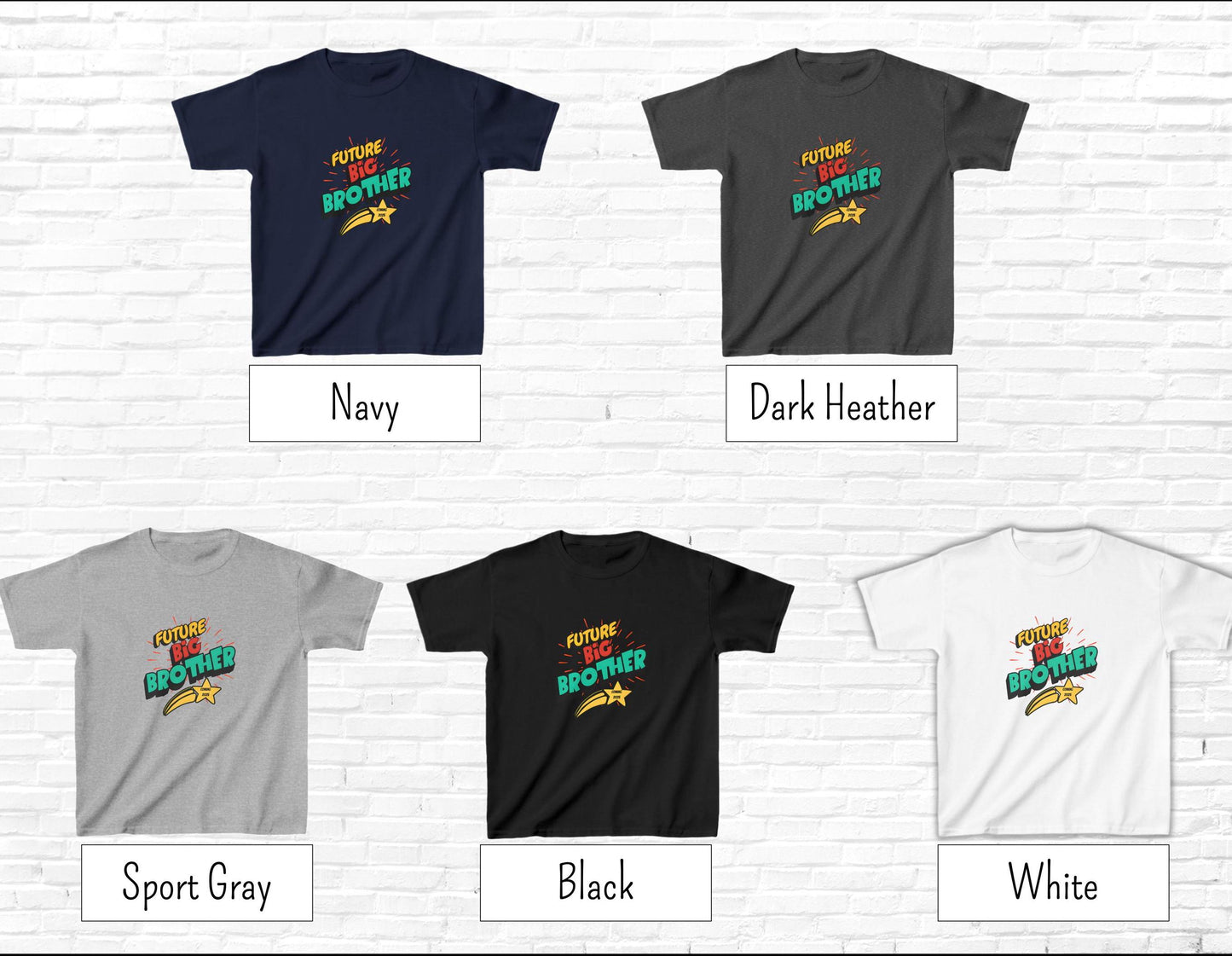 Future Big Brother T-shirt - Baby Announcement Shirt