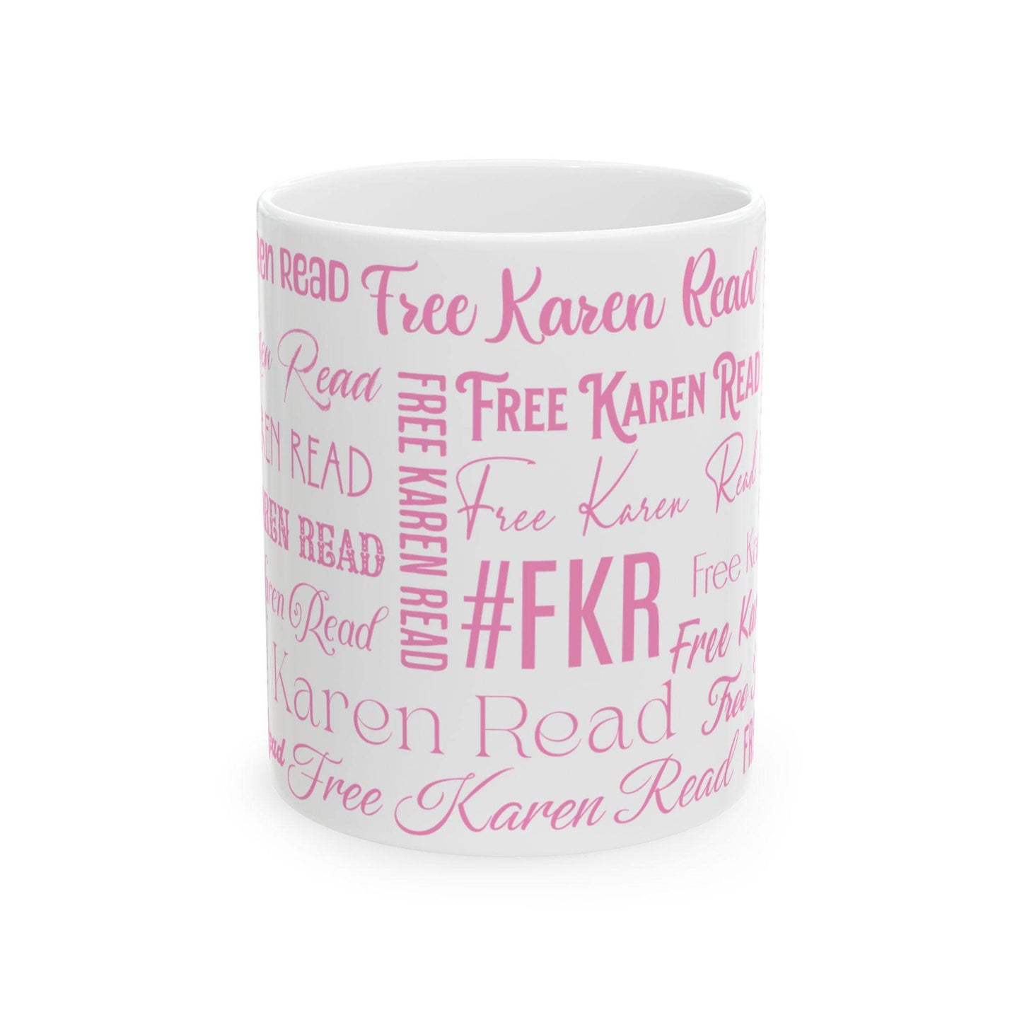 Support Free Karen Read Ceramic Mug - Justice for John O'Keefe, Falsely Accused, Movement Supporters, 11oz 15oz Coffee Cup, Activist Gift