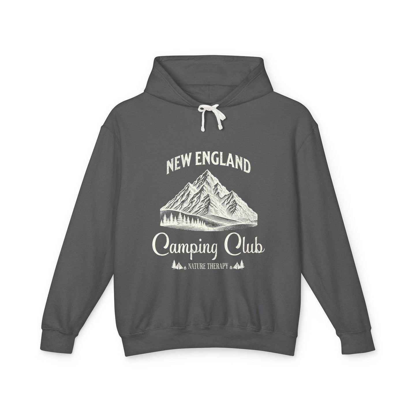 New England Camping Club Hooded Sweatshirt, Adventure Apparel, Nature Lover Gift, Outdoor Hoodie, Travel Clothing, Comfort Colors Hoodie