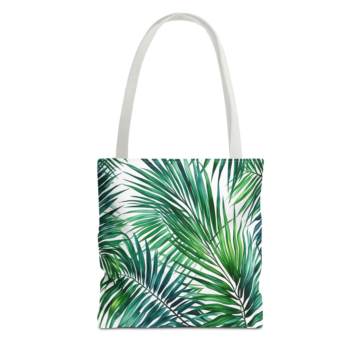 Tropical Palm Leaf Tote Bag, Eco-Friendly Shopping Bag, Summer Beach Tote, Stylish Grocery Bag, Gift for Plant Lovers