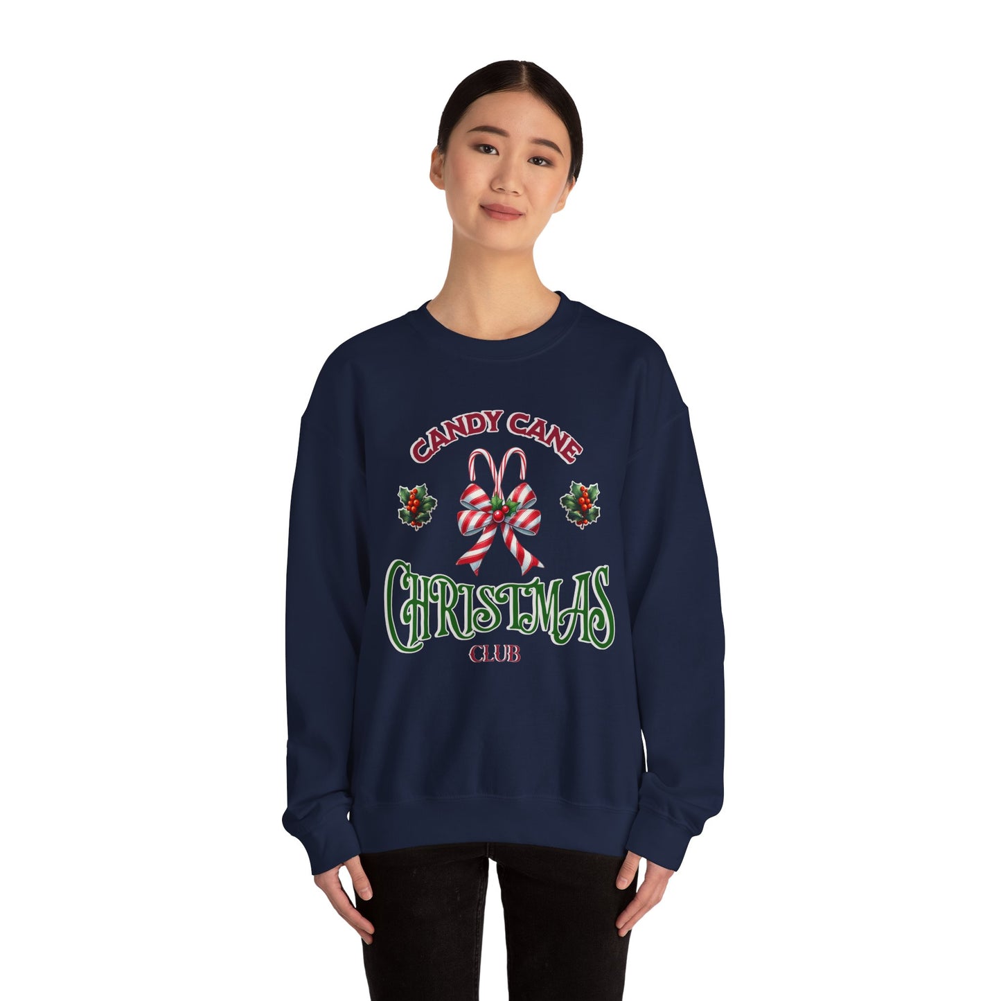 Candy Cane Christmas Club Sweatshirt