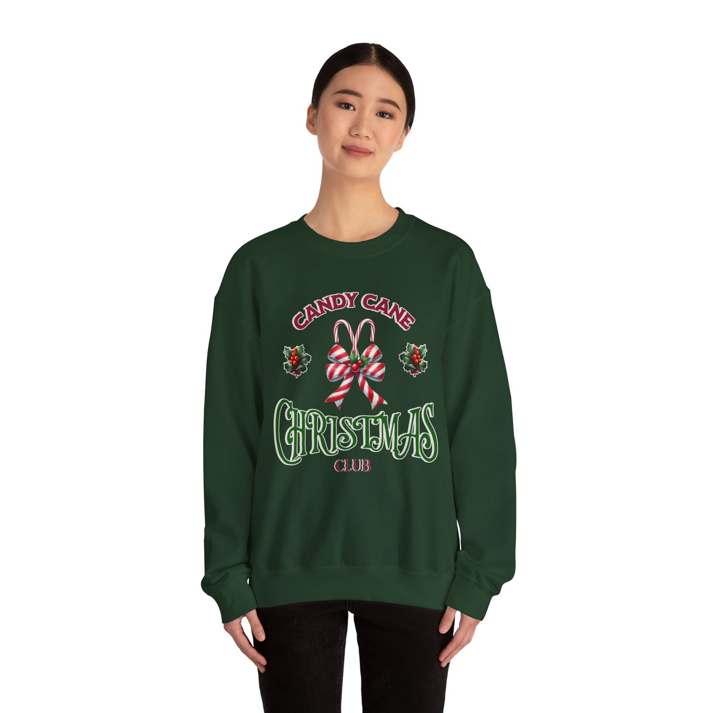 Candy Cane Christmas Club Sweatshirt
