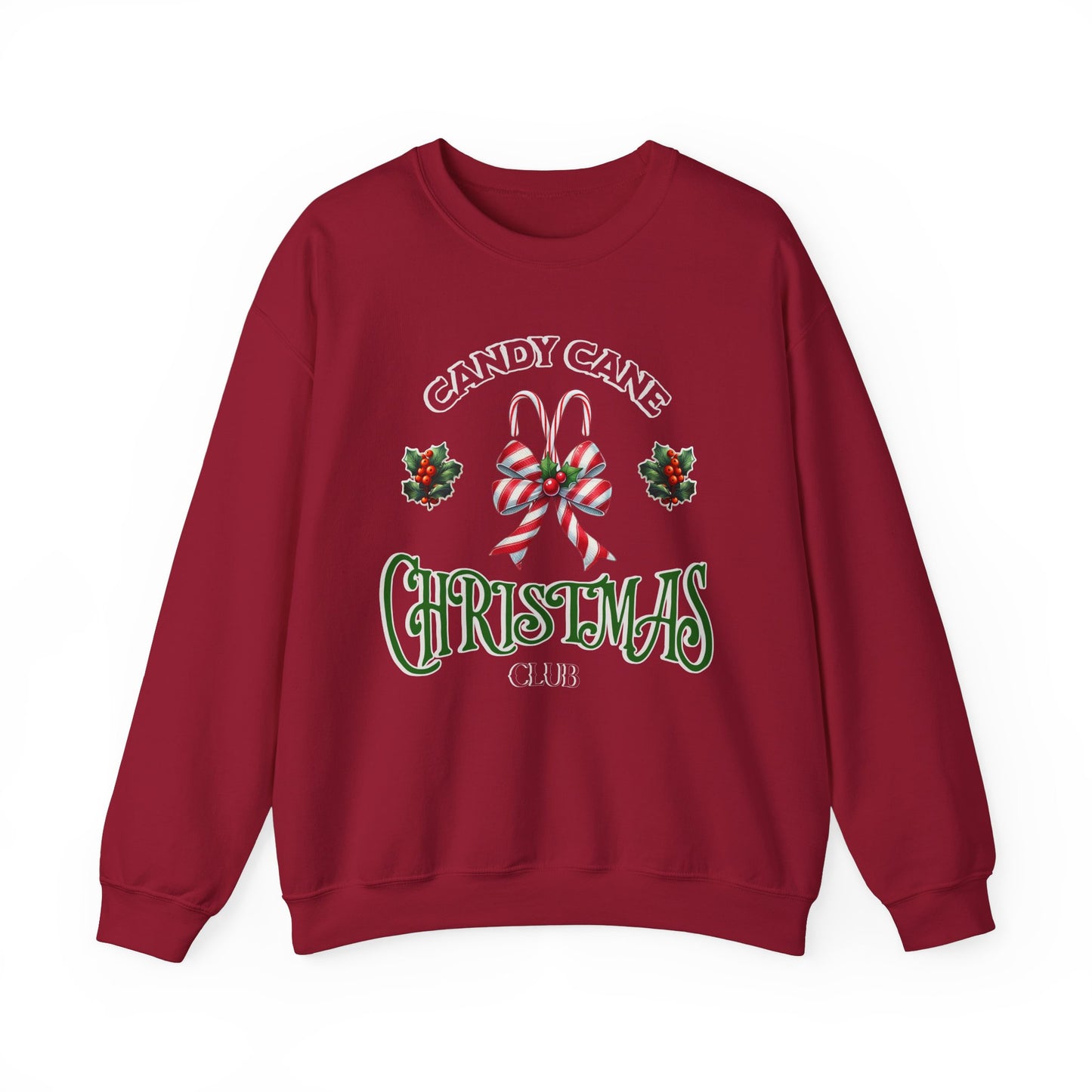 Candy Cane Christmas Club Sweatshirt