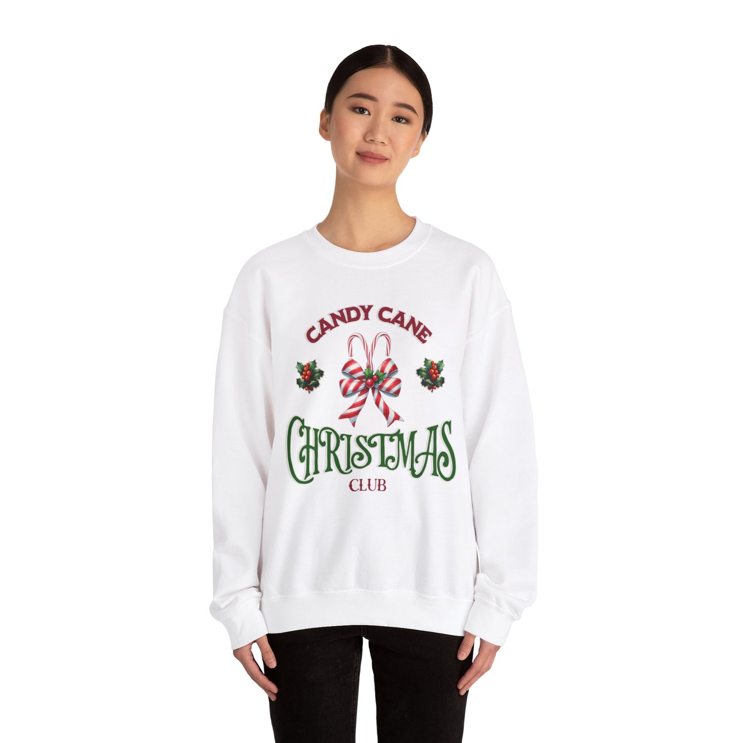 Candy Cane Christmas Club Sweatshirt