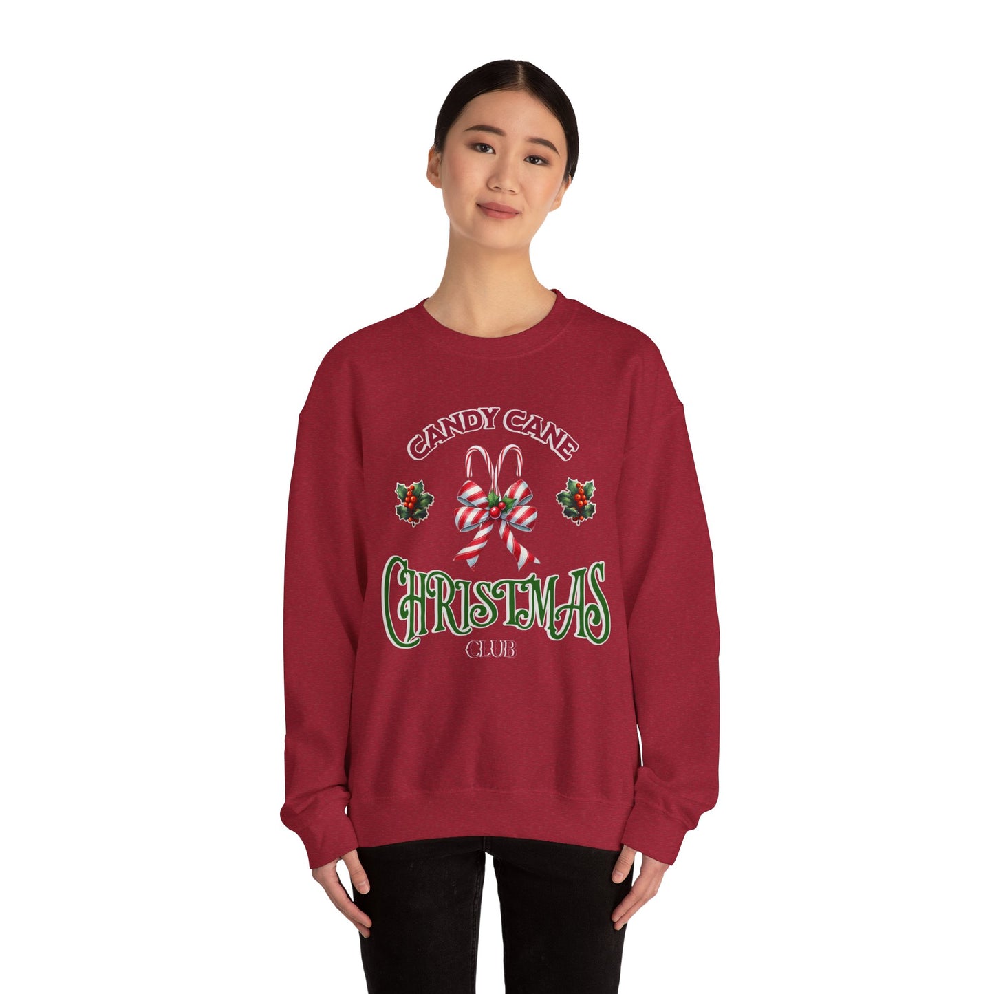 Candy Cane Christmas Club Sweatshirt