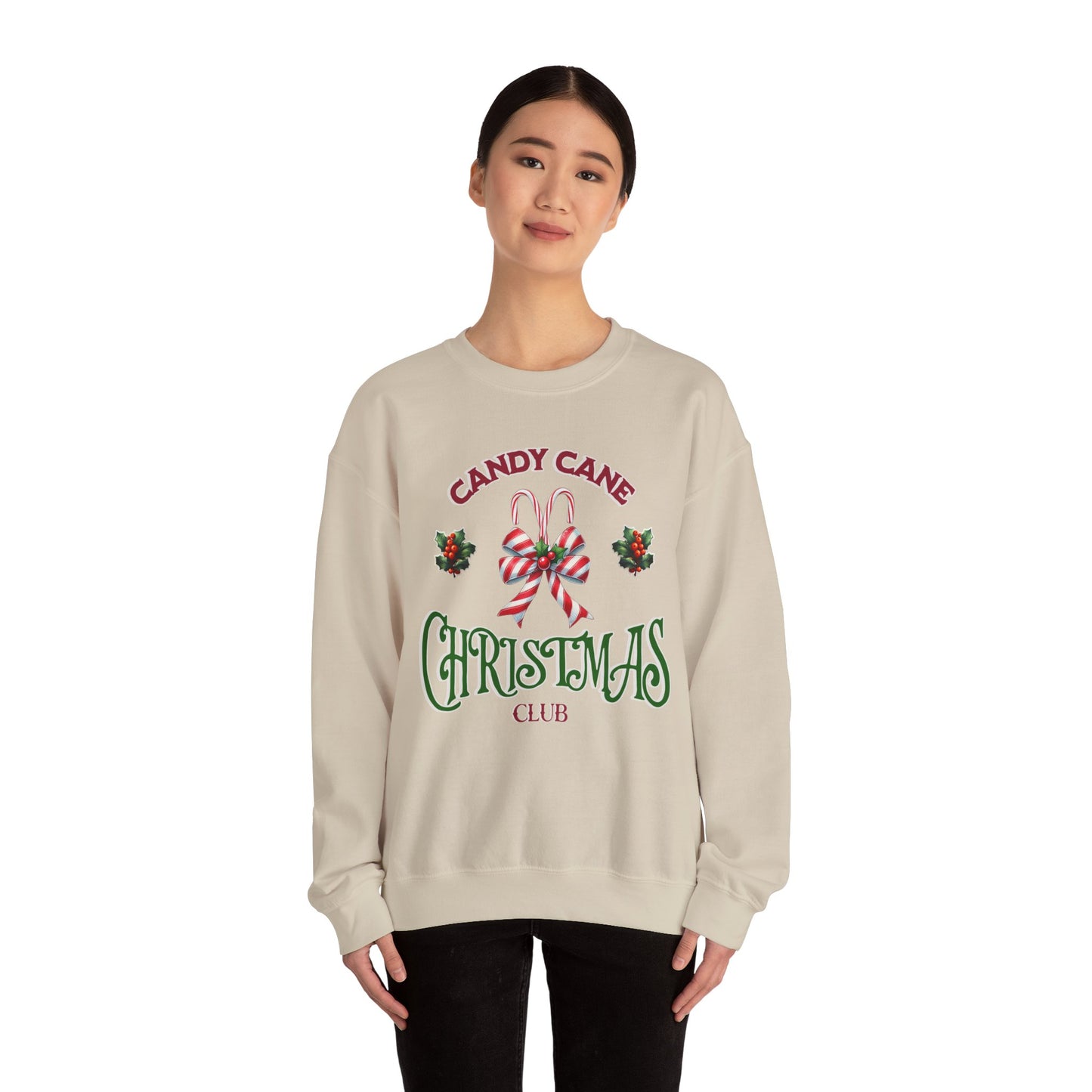 Candy Cane Christmas Club Sweatshirt