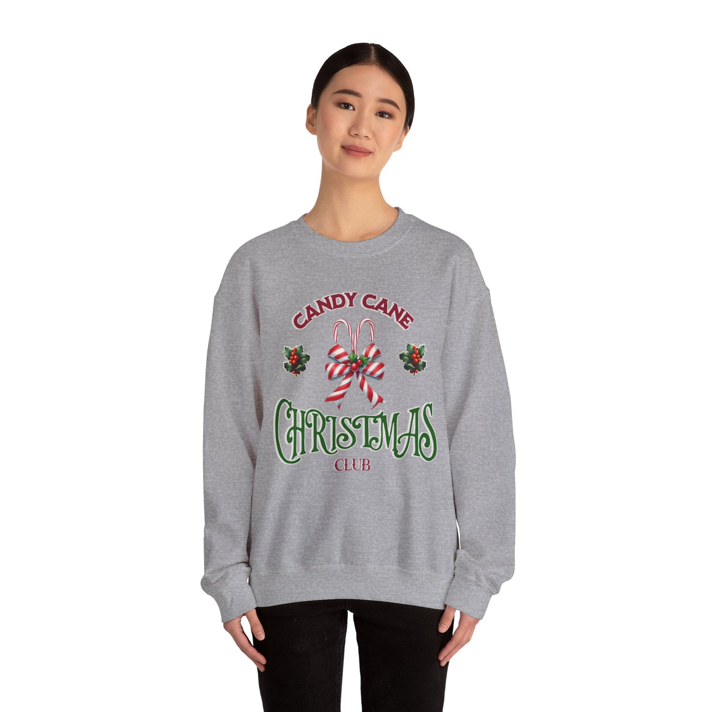 Candy Cane Christmas Club Sweatshirt