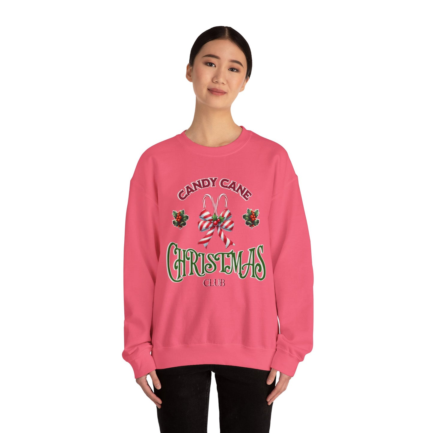Candy Cane Christmas Club Sweatshirt