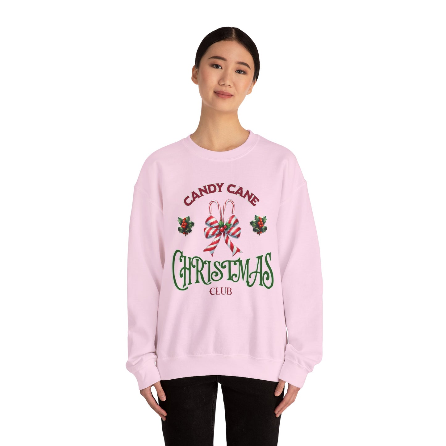 Candy Cane Christmas Club Sweatshirt