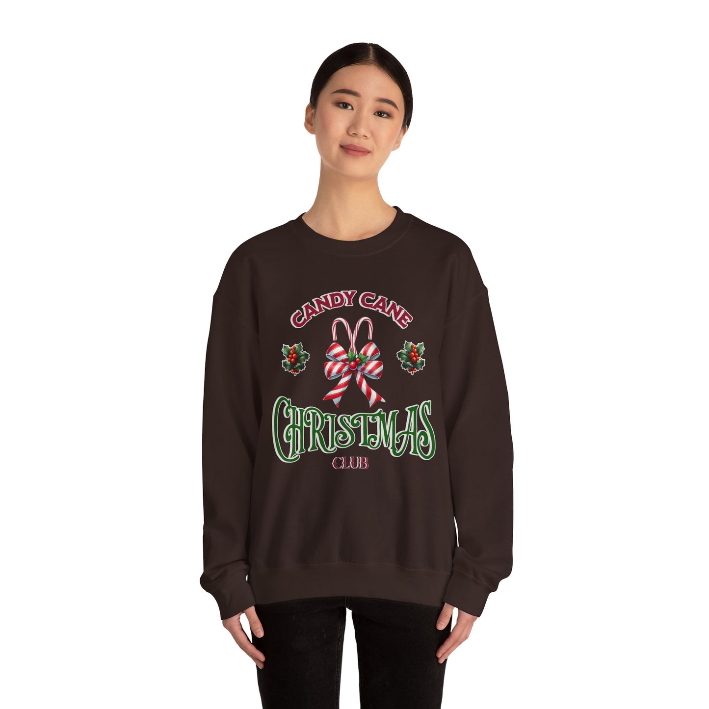 Candy Cane Christmas Club Sweatshirt