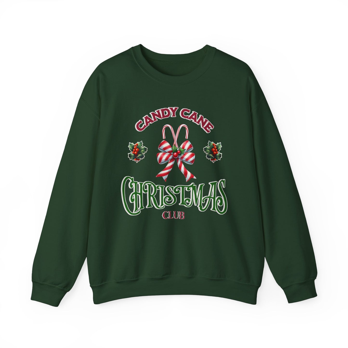 Candy Cane Christmas Club Sweatshirt