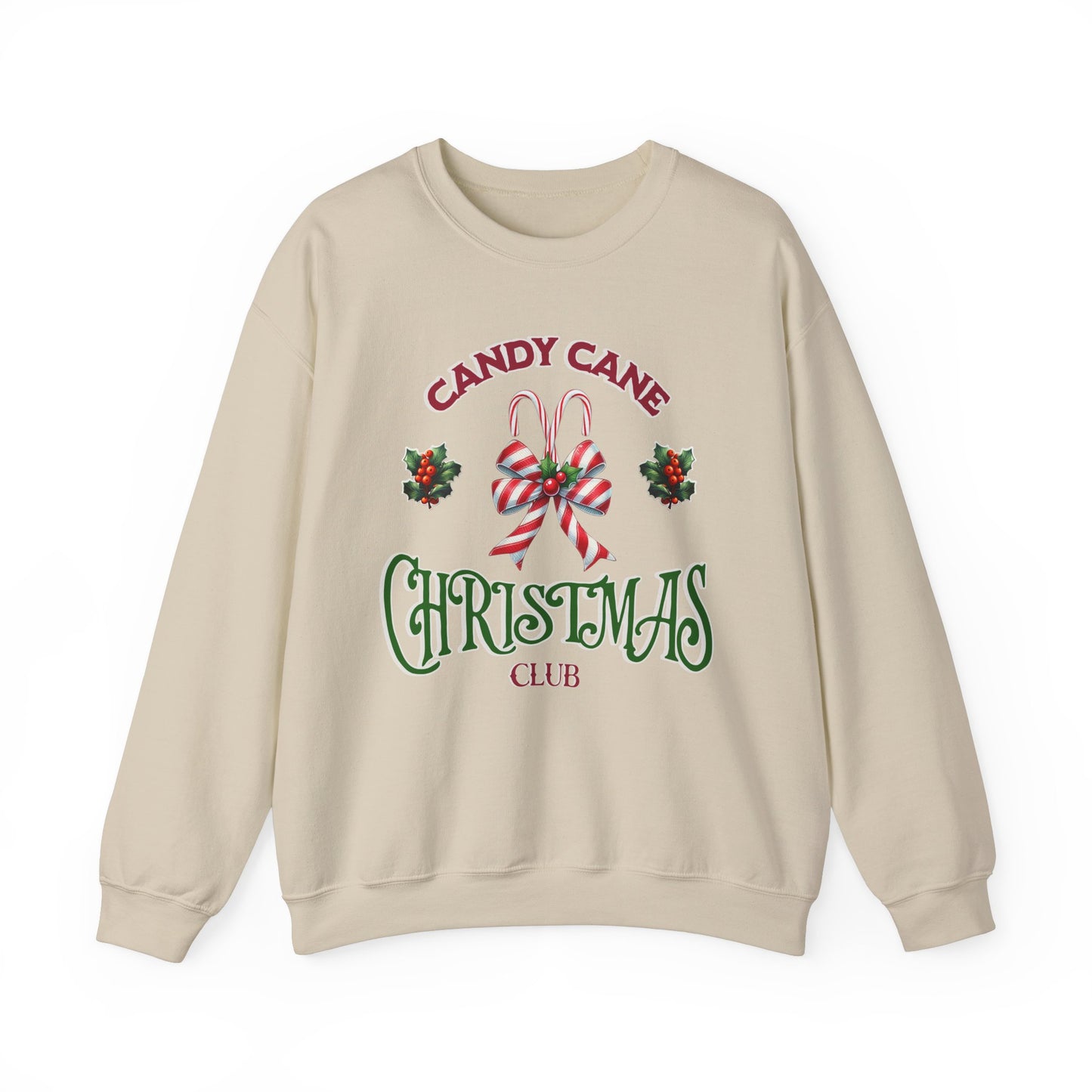 Candy Cane Christmas Club Sweatshirt