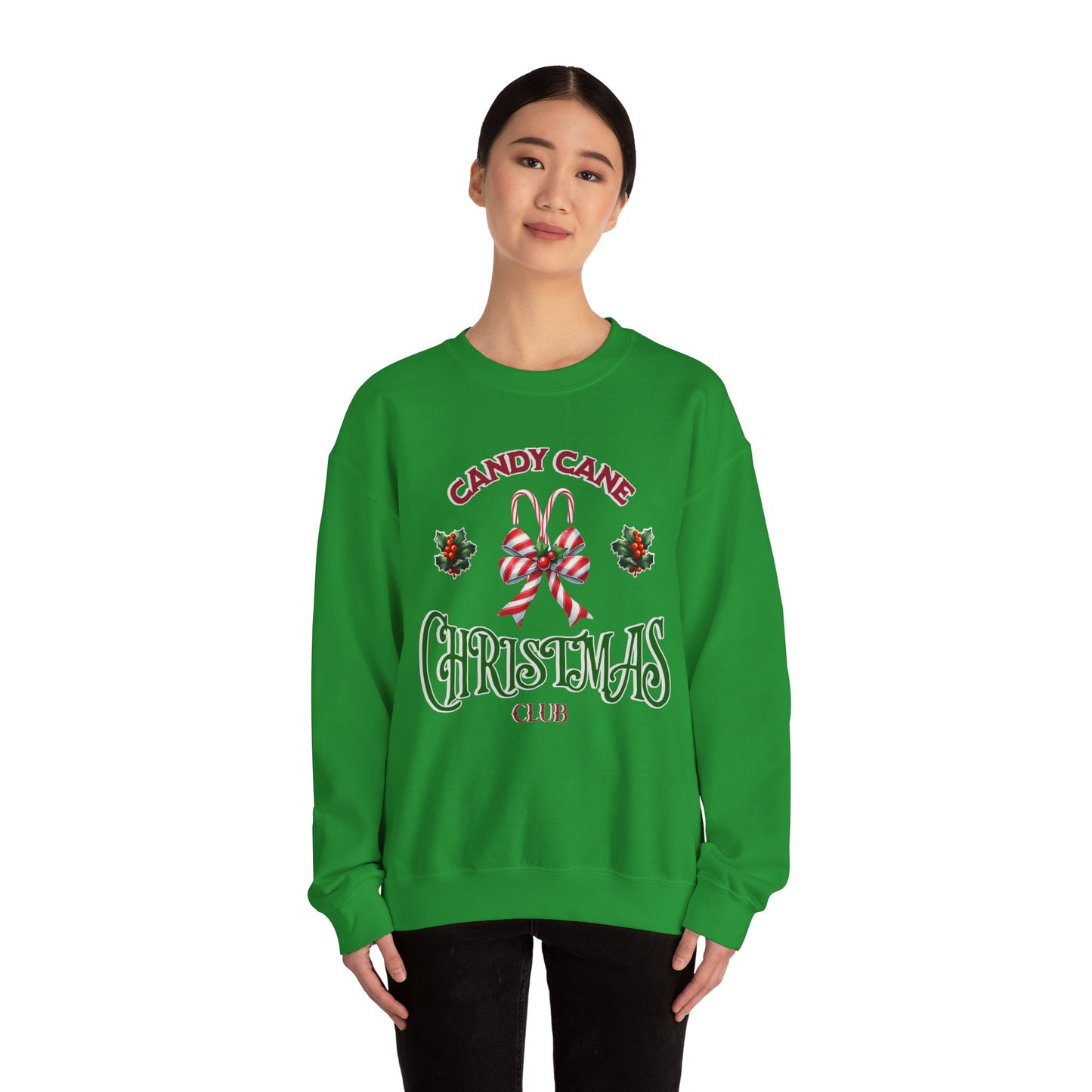 Candy Cane Christmas Club Sweatshirt