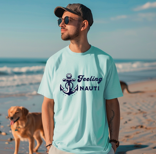 Feeling Nauti Anchor Tee