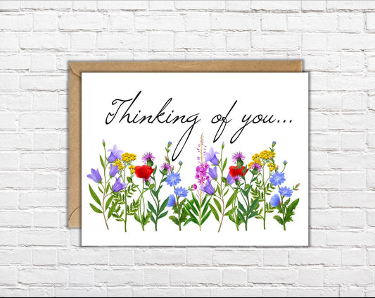 Thinking of you cards - Set of 10