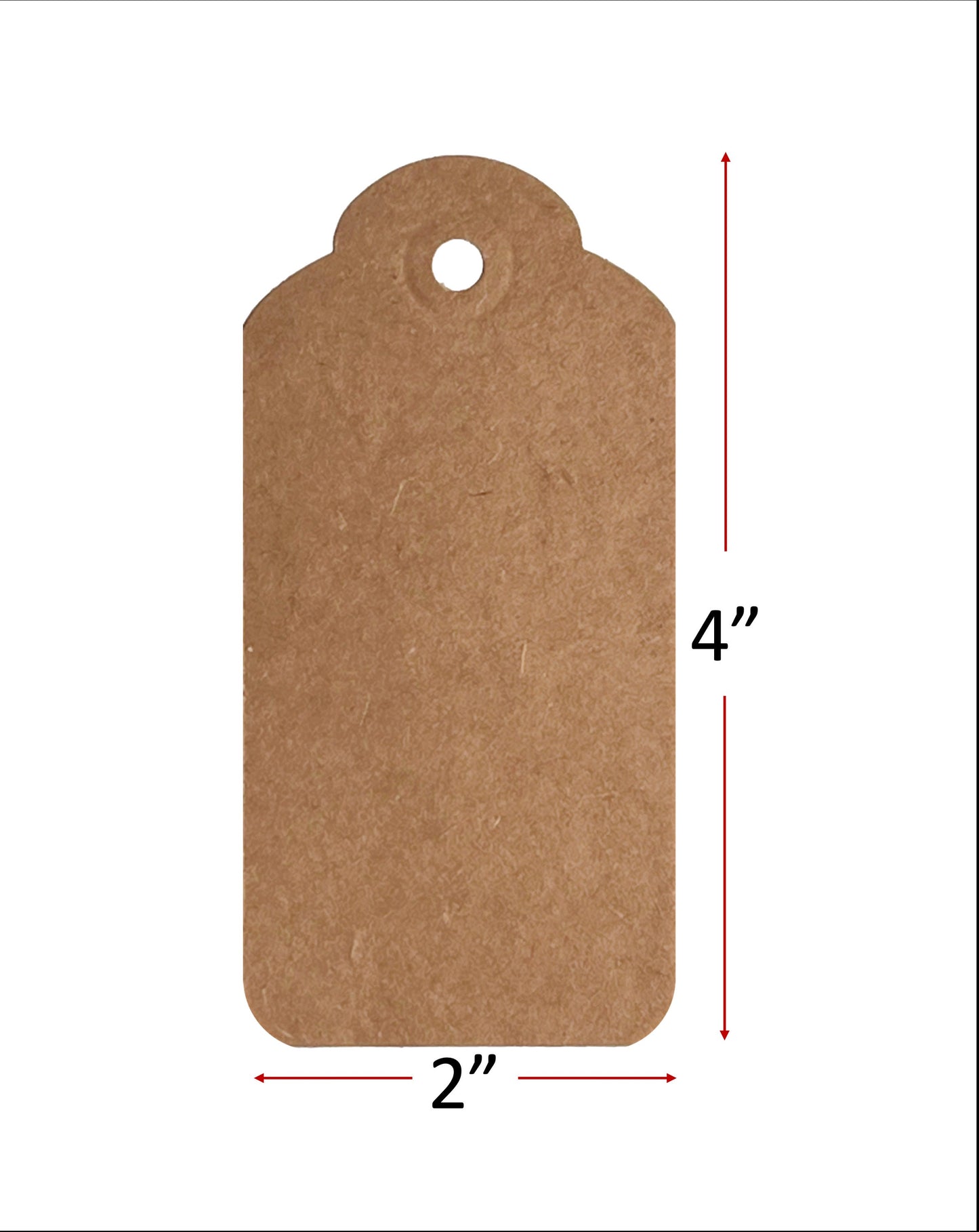 Kraft Paper Tags - Set of 50