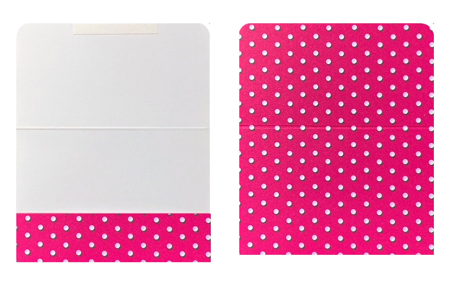 Polka Dot Gift Card Holders - Set of 20