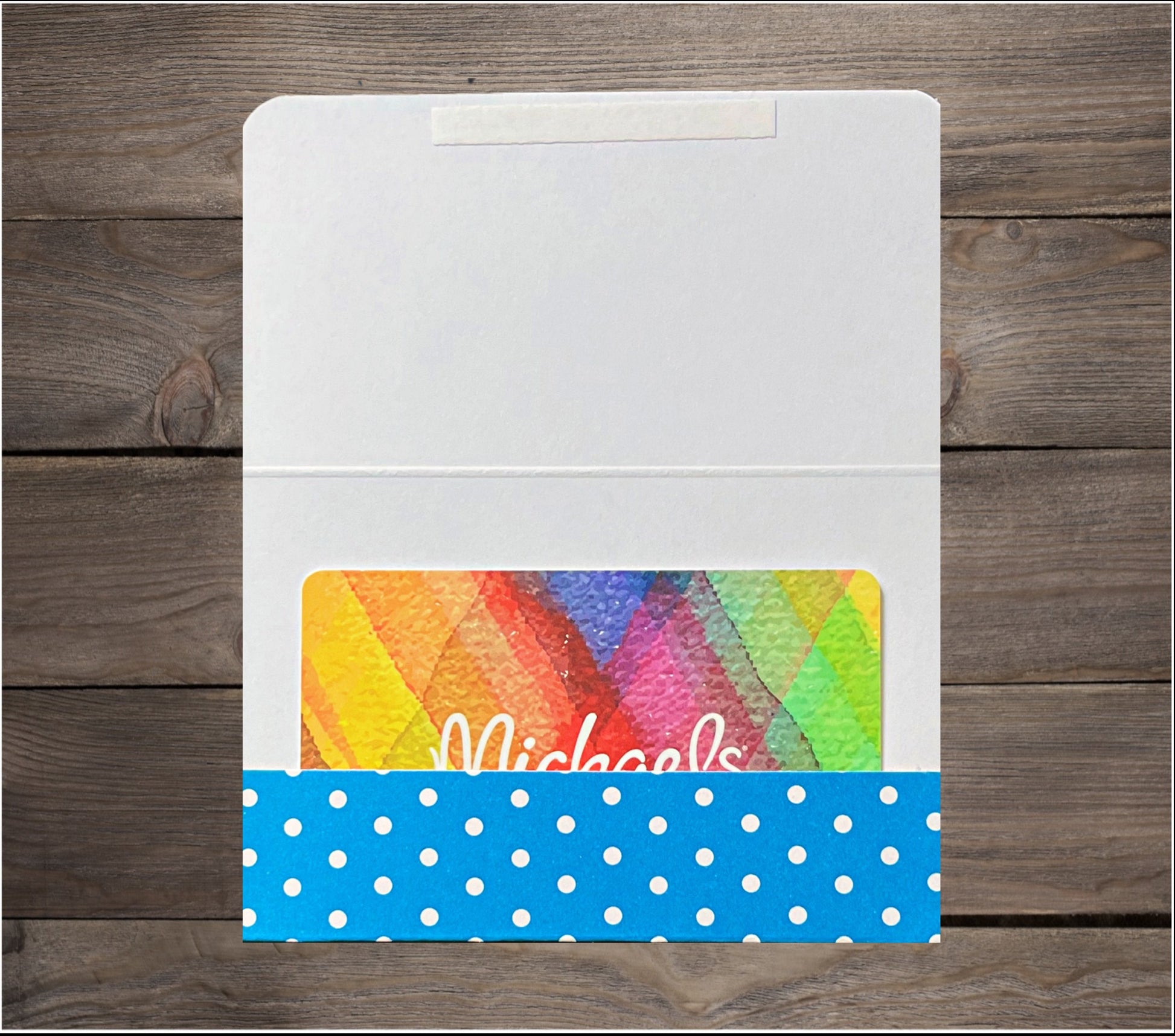 Polka Dot Gift Card Holders - Set of 20