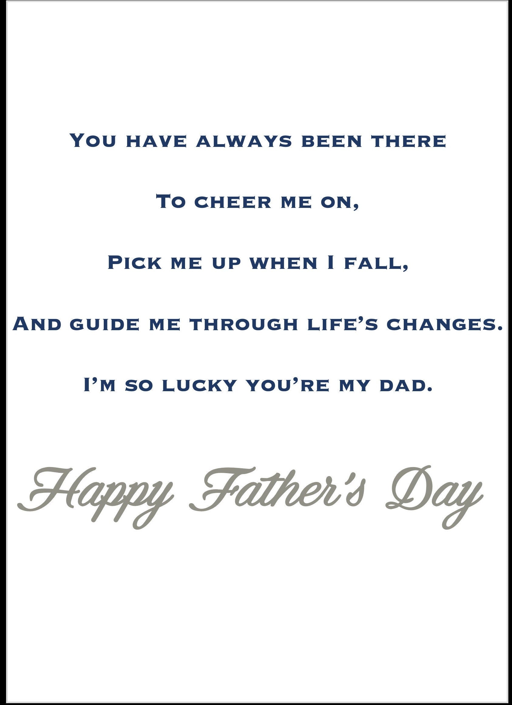 Father's Day Card