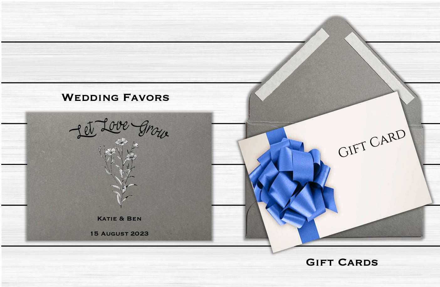 Mini Kraft Gray Envelopes - 2.5" x 3.6" - Set of 25
