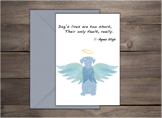 Sympathy Card: Loss of Dog