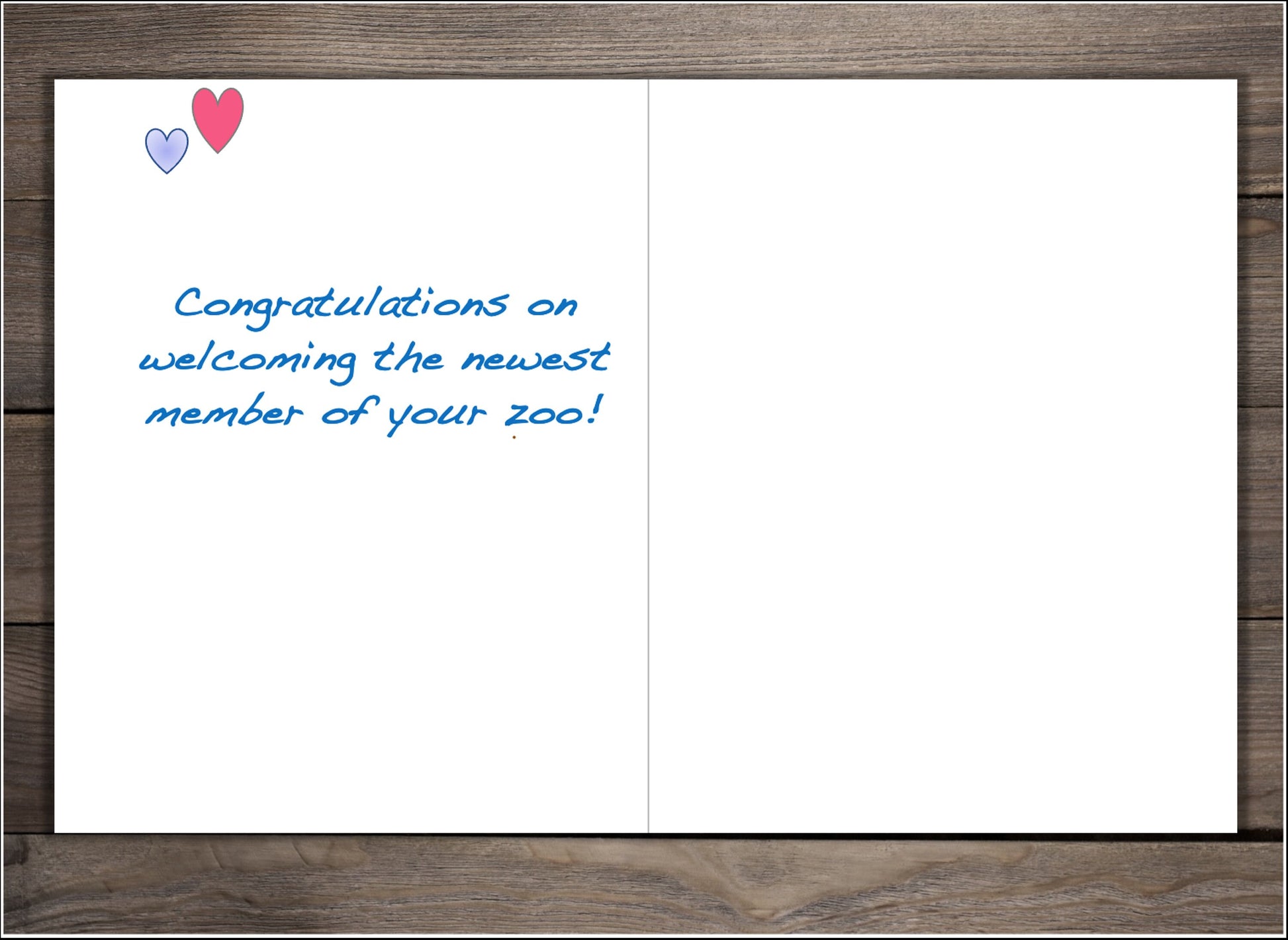 Personalized New Baby Card