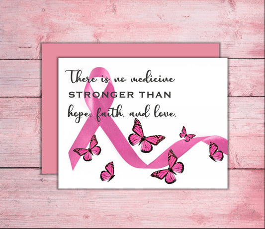 Breast Cancer: There is no Medicine Stronger than Hope, Faith, and Love