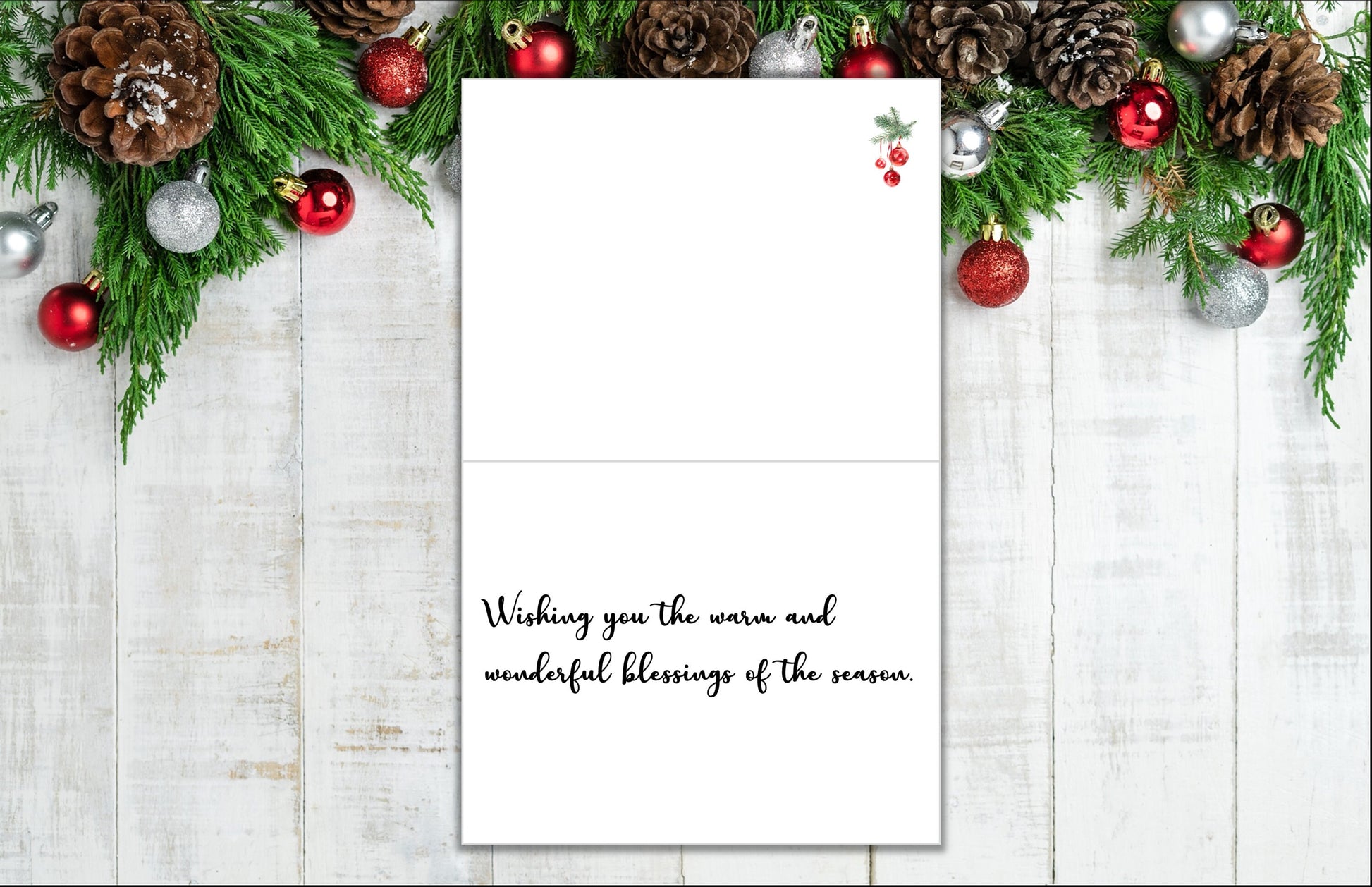 Merry Christmas Vintage Note Cards