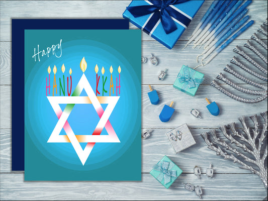 Hanukkah Note Cards