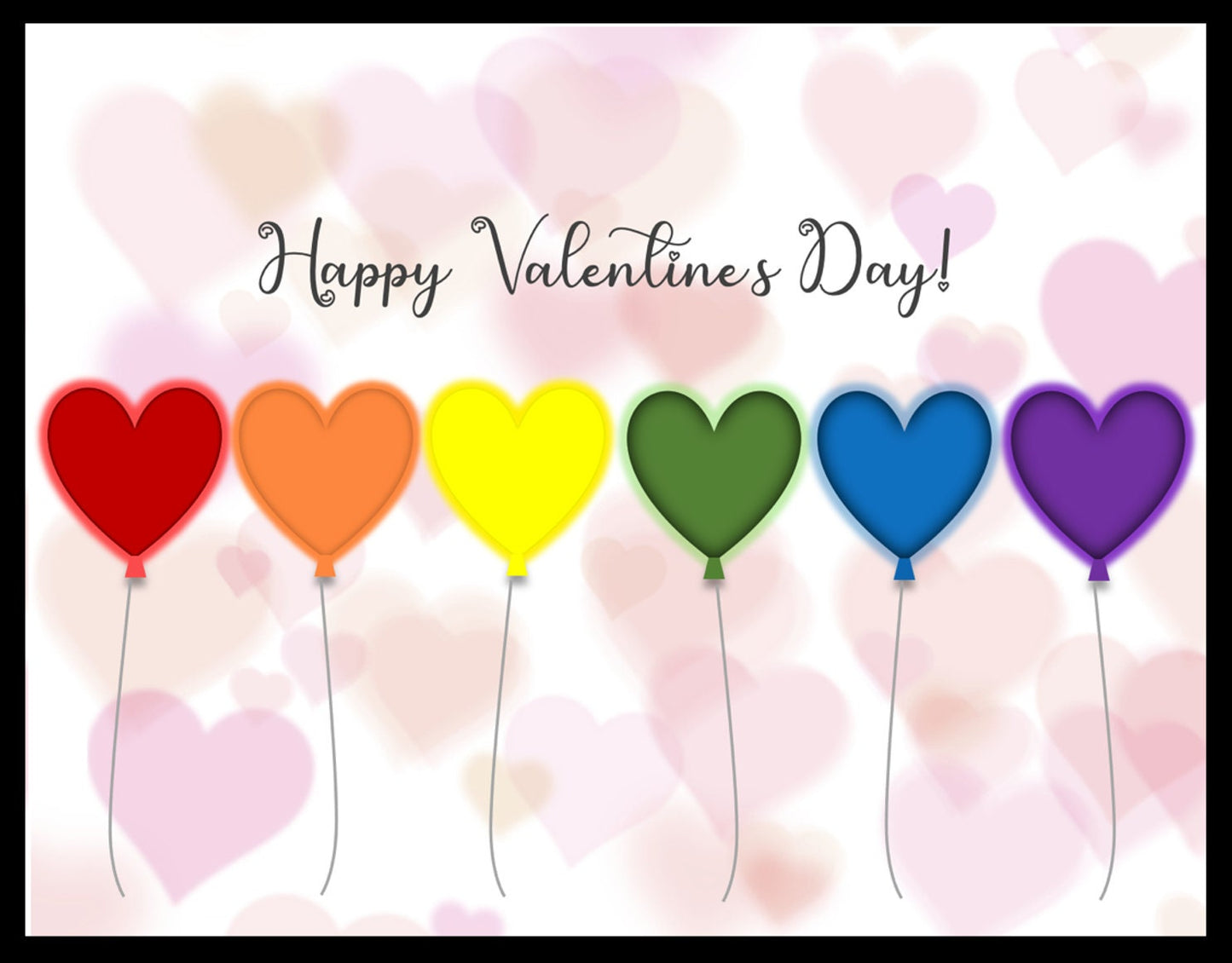 Valentine's Day Notecards - set of 10