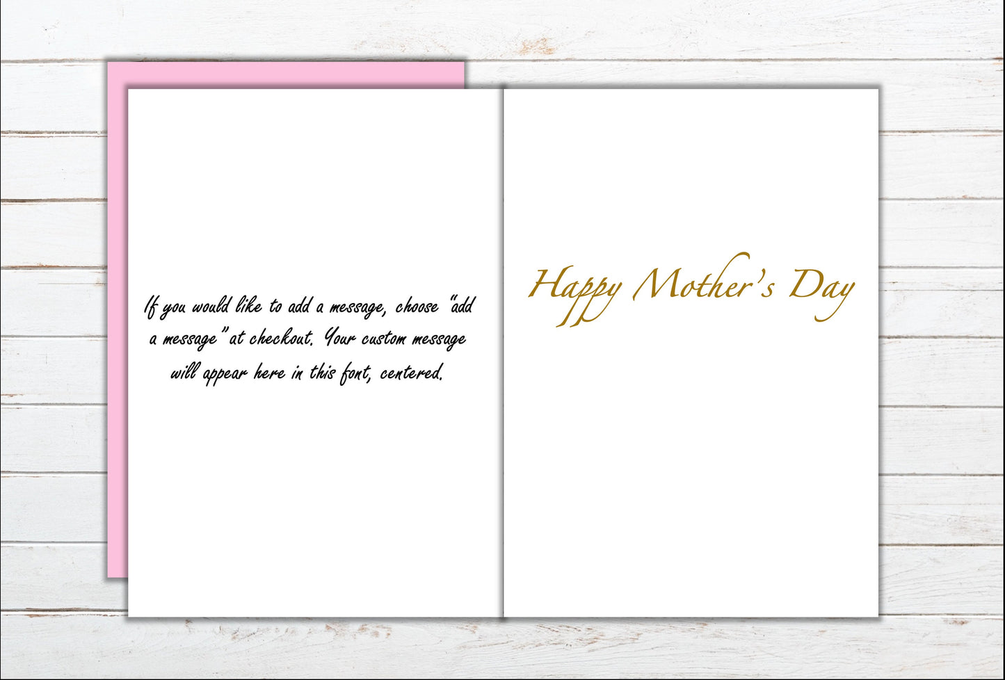 Mother's Day Card - I love you, Mom