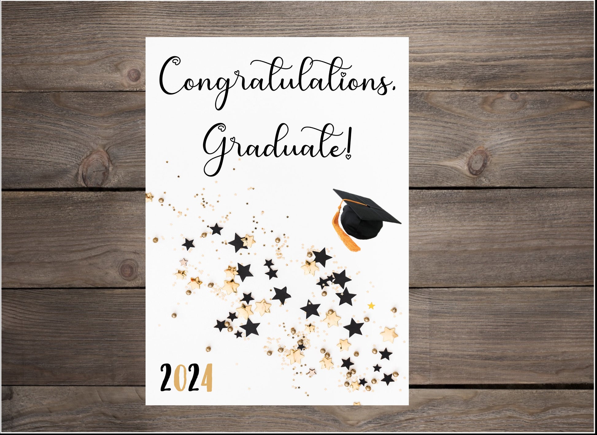 Graduation Card - Congratulations, Graduate!