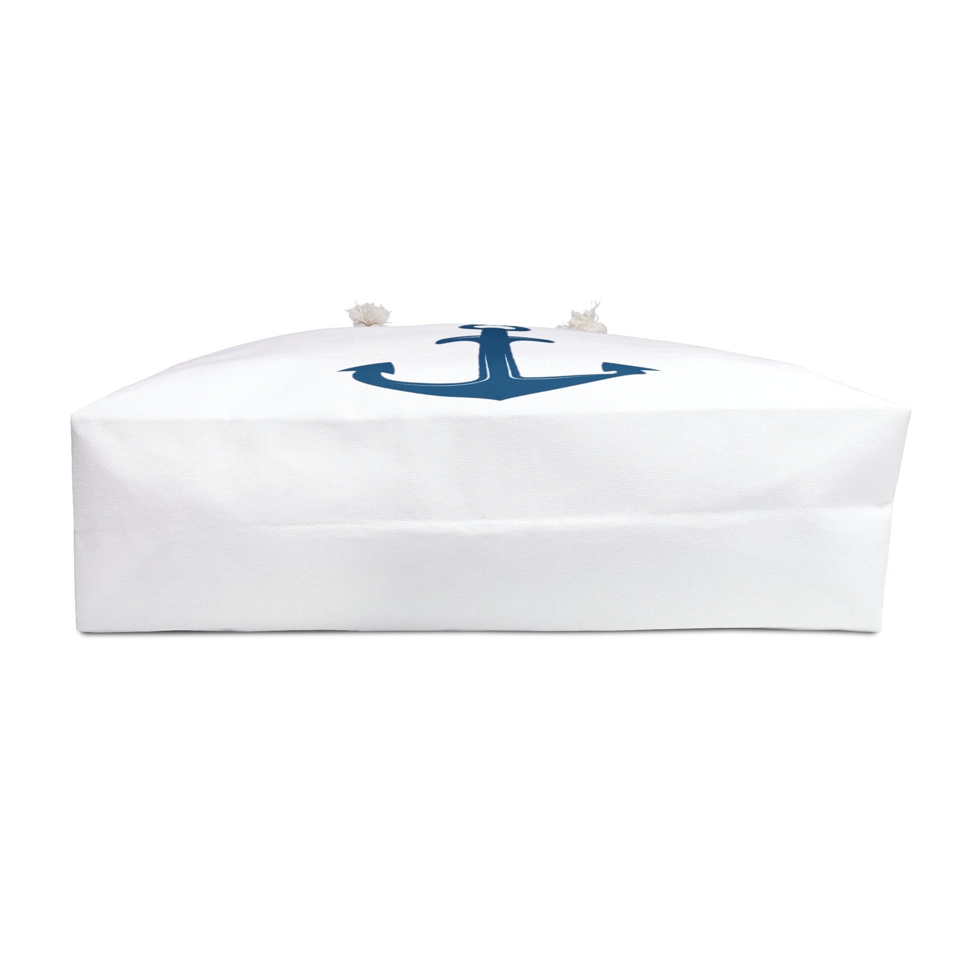Weekender Tote: Navy Blue Anchor