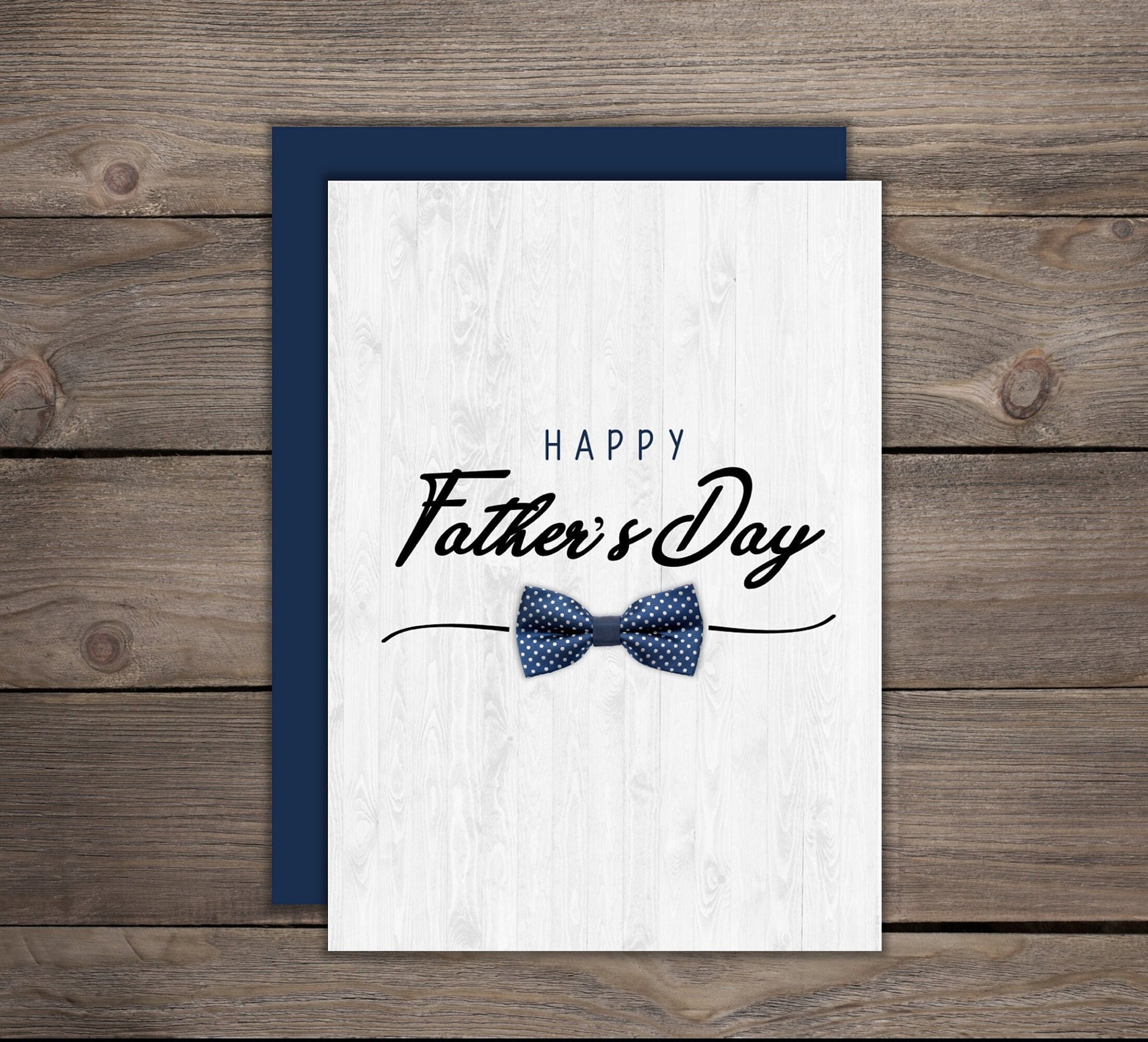 Father's Day Card: Bow Tie