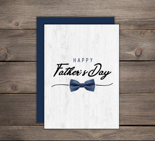 Father's Day Card: Bow Tie