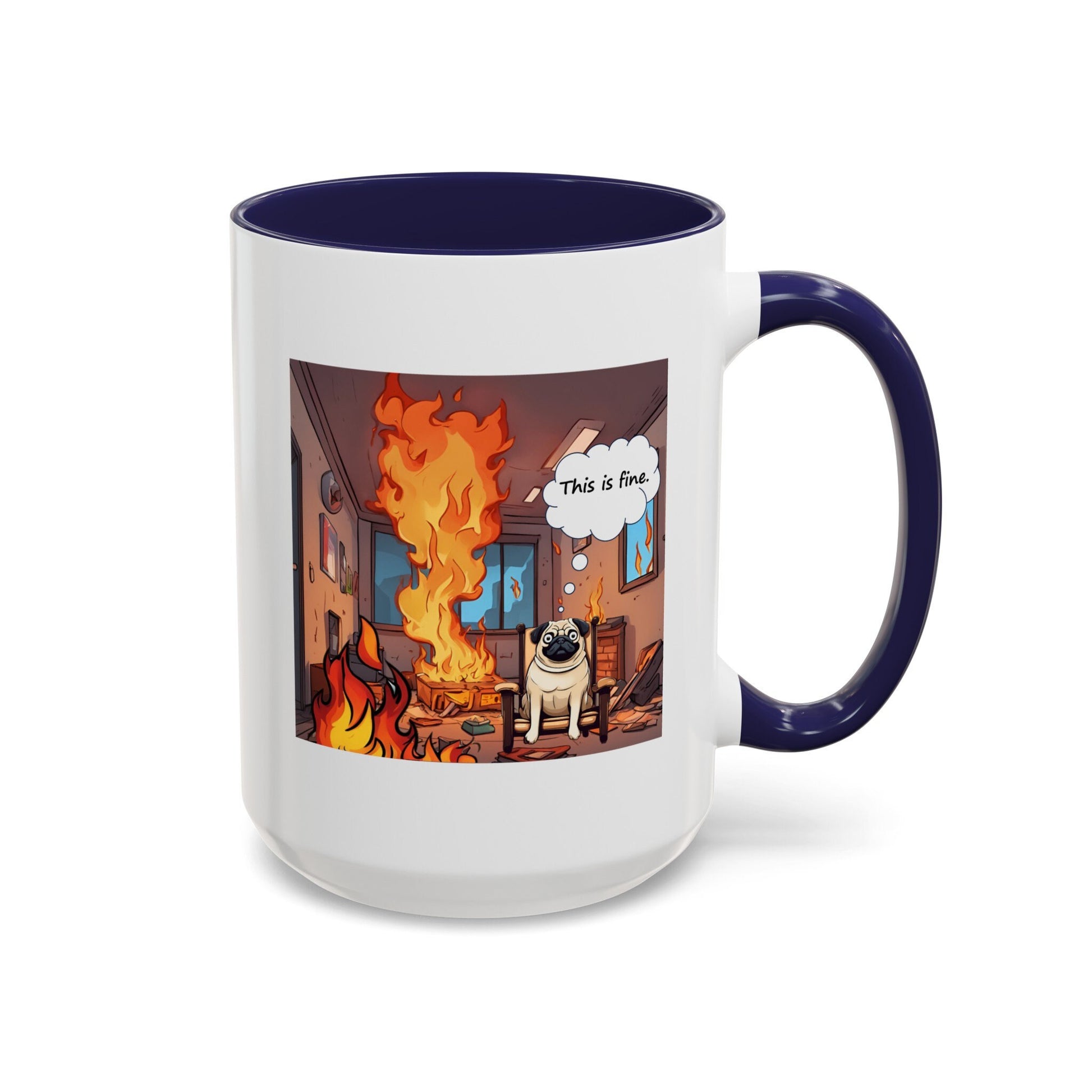 This is Fine Meme Mug