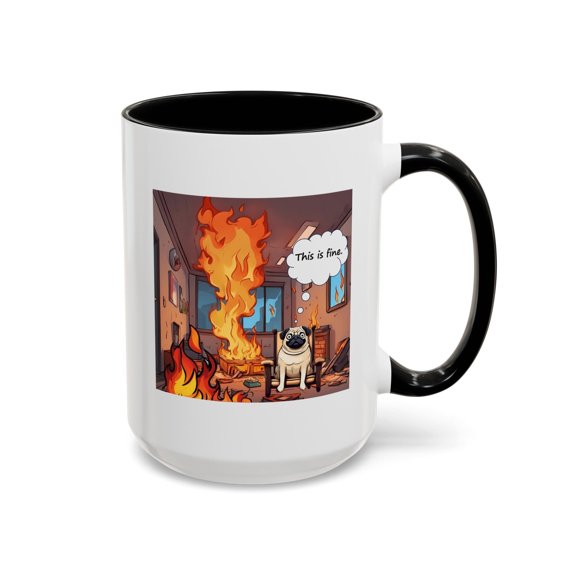 This is Fine Meme Mug