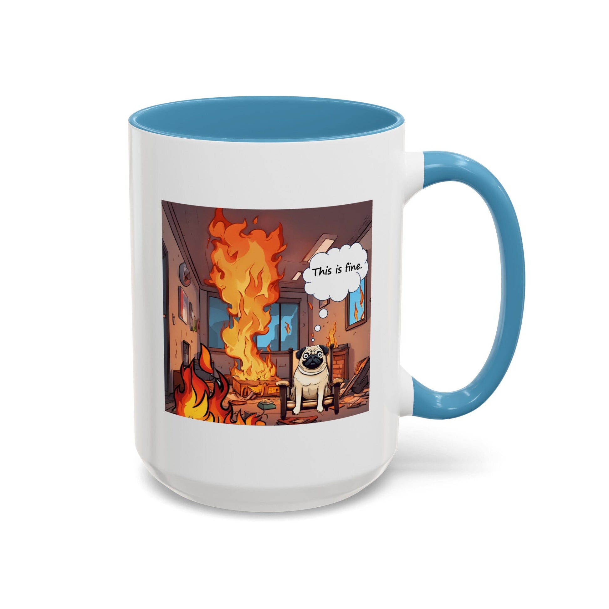 This is Fine Meme Mug