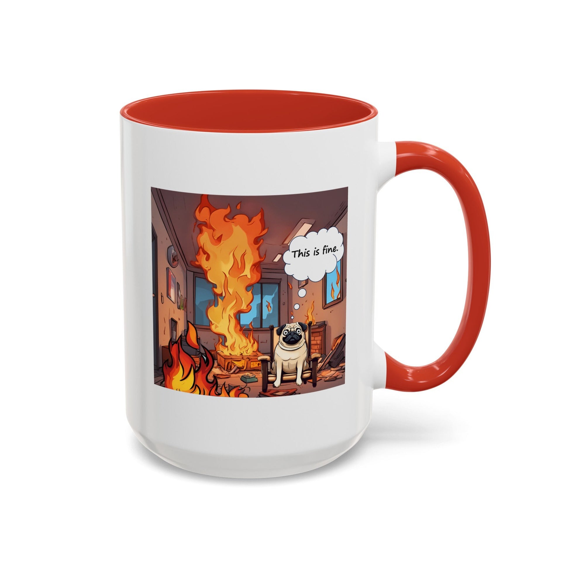 This is Fine Meme Mug