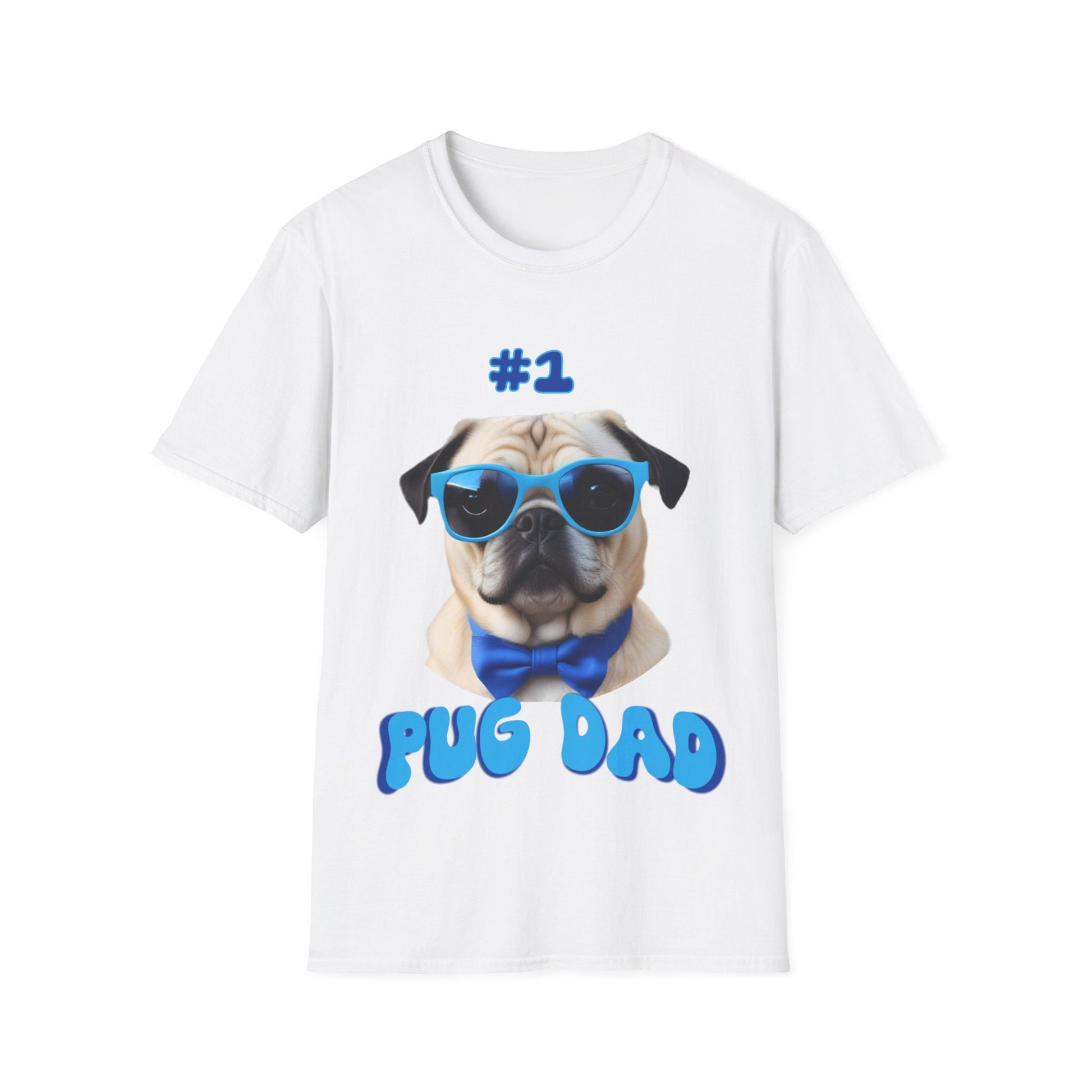 Number 1 Pug Dad Tee