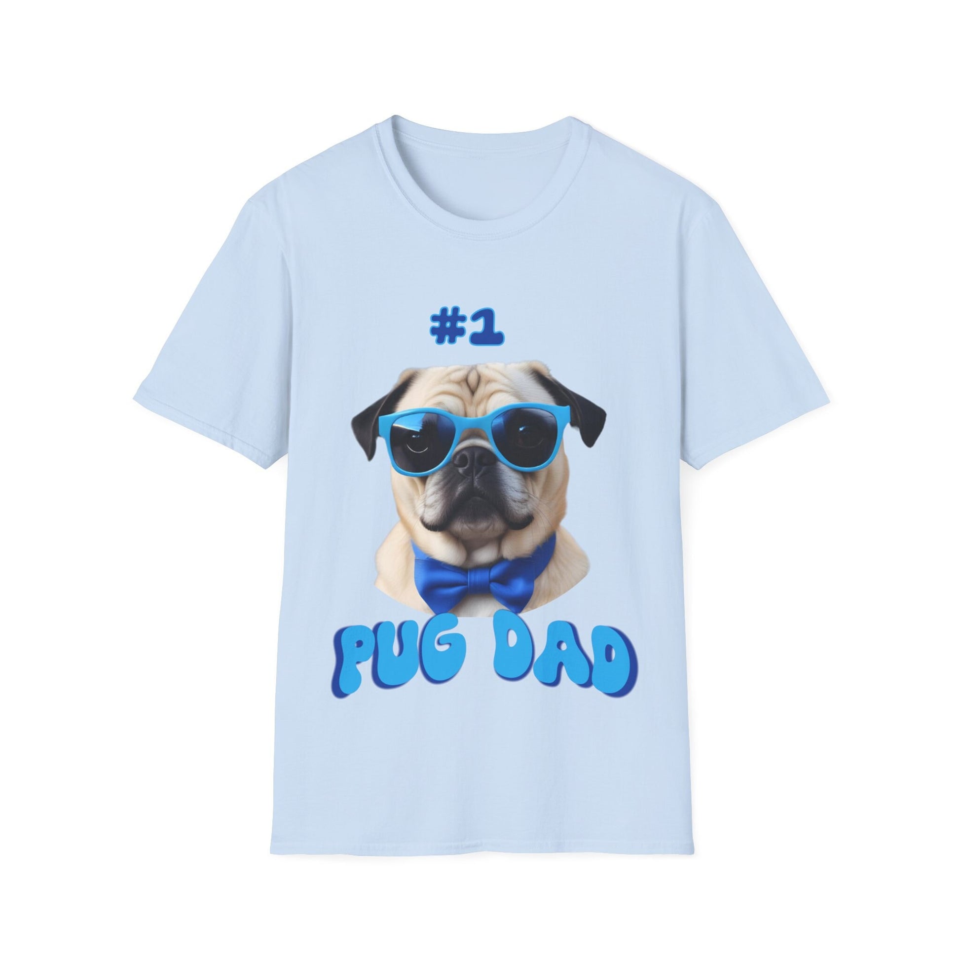 Number 1 Pug Dad Tee