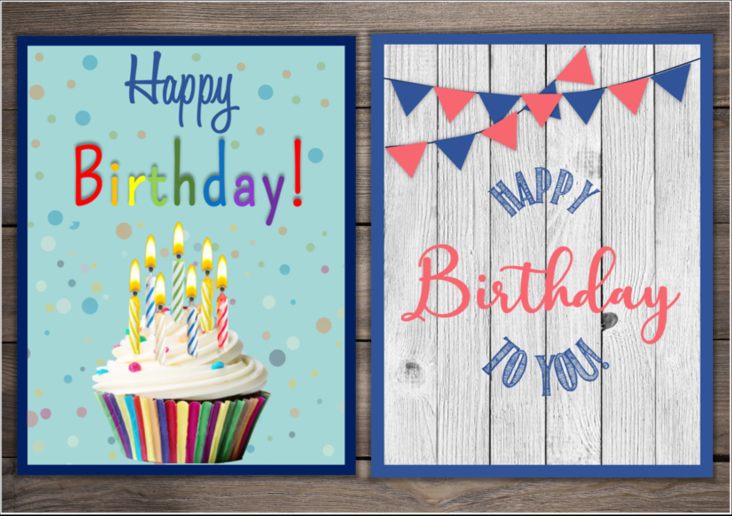 Birthday Card Assortment #1 - Set of 10 or 20, bulk birthday cards, birthday card set, birthday cards, birthday card bundle