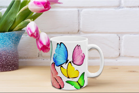 Butterfly Kaleidoscope Mug