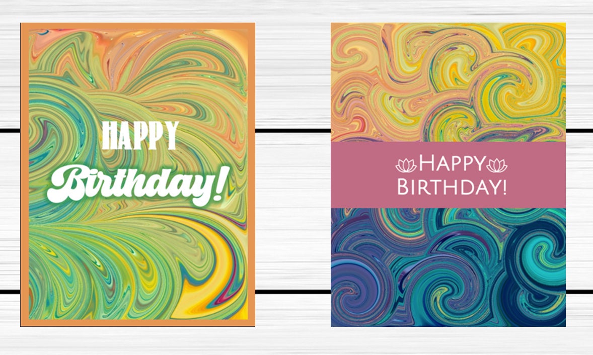 Birthday Card Assortment #4 - Set of 10 or 20, bulk birthday cards, birthday card set, birthday cards, birthday card bundle